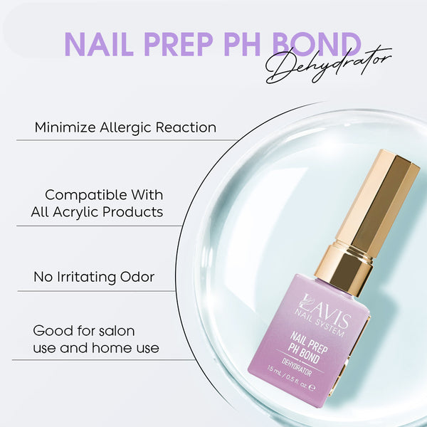 LAVIS Nail Prep PH Bond - 0.5 oz
