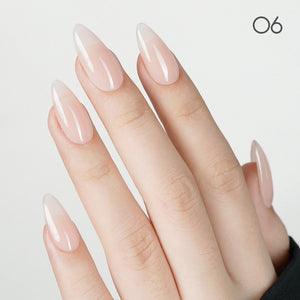 LAVIS Builder Gel In The Bottle (ver 2) - 06 Pastel Mellow - Gel Polish 0.5oz