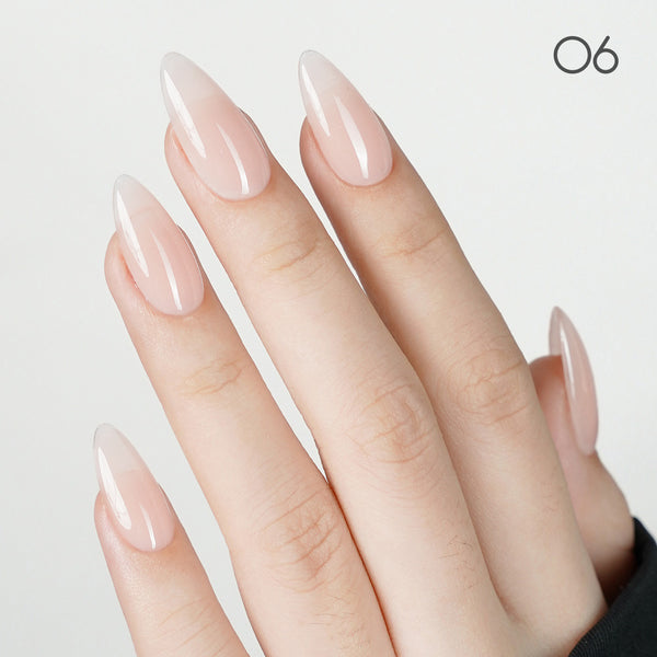 LAVIS Builder Gel In The Bottle (ver 2) - 06 Pastel Mellow - Gel Polish 0.5oz