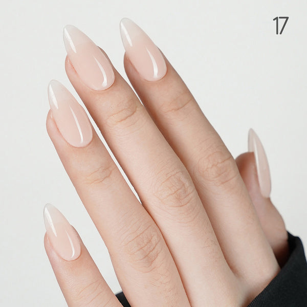 LAVIS Builder Gel In The Bottle (ver 2) - 17 Pink Sugar - Gel Polish 0.5oz