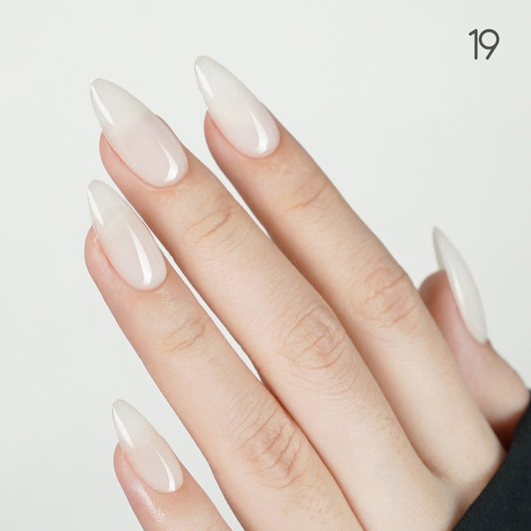 LAVIS Builder Gel In The Bottle (ver 2) - 19 Ivory - Gel Polish 0.5oz