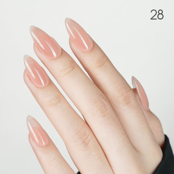 LAVIS Builder Gel In The Bottle (ver 2) - 28 Sunset Rose - Gel Polish 0.5oz