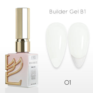 LAVIS Builder Gel In The Bottle - B1-01 French White - Gel Polish 0.5oz