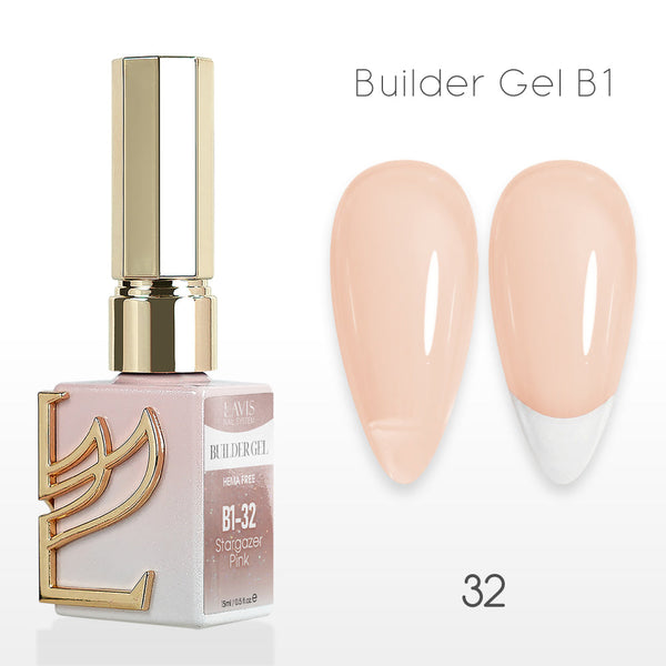 LAVIS Builder Gel In The Bottle - B1-32 Bashful - Gel Polish 0.5oz
