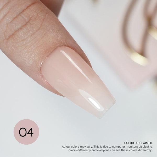 LAVIS Builder Gel In The Bottle - B04 Peach Please! - Gel Polish 15ml