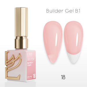 LAVIS Builder Gel In The Bottle - B1-18 Berries N Cream - Gel Polish 0.5oz