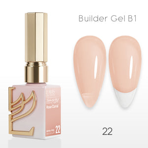 LAVIS Builder Gel In The Bottle - B1-22 Rose Corral - Gel Polish 0.5oz