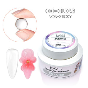 LAVIS Builder Gel Jar Non Sticky - 00 Clear 30g