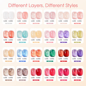 LAVIS C01 - 01 - Gel Polish 0.5 oz - Jelly Jamboree Collection