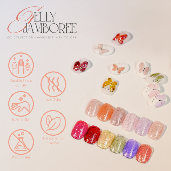 LAVIS C01 - 14 - Gel Polish 0.5 oz - Jelly Jamboree Collection