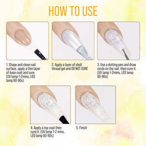 LAVIS C03 - Gel Polish 0.5 oz - Pretty in Pearl Collection