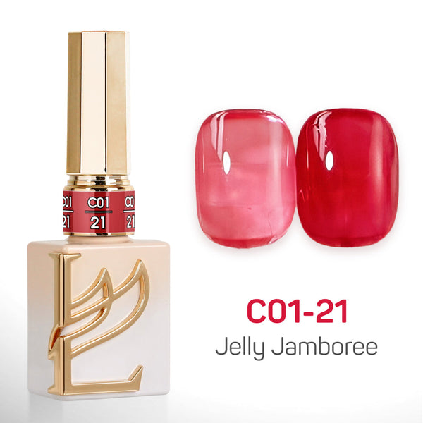LAVIS C01 - 21 - Gel Polish 0.5 oz - Jelly Jamboree Collection