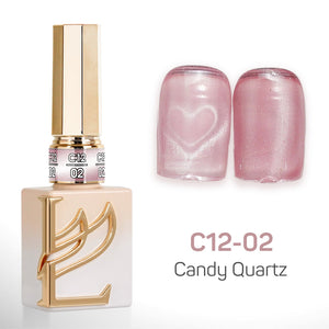 LAVIS Cat Eyes C12 - 02 - Gel Polish 0.5 oz - Candy Quartz Collection