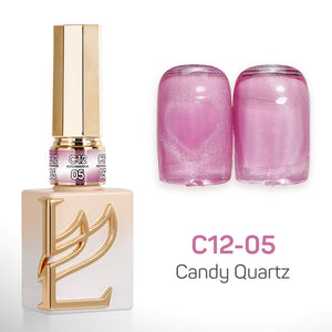 LAVIS Cat Eyes C12 - 05 - Gel Polish 0.5 oz - Candy Quartz Collection