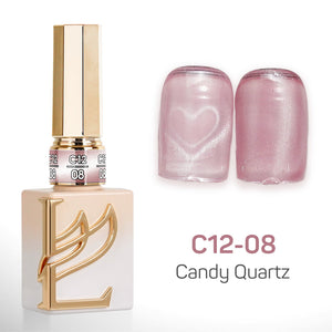 LAVIS Cat Eyes C12 - 08 - Gel Polish 0.5 oz - Candy Quartz Collection