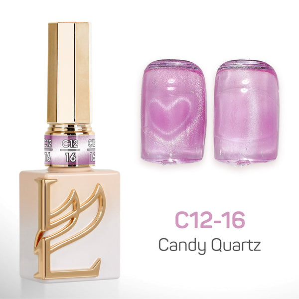 LAVIS Cat Eyes C12 - 16 - Gel Polish 0.5 oz - Candy Quartz Collection