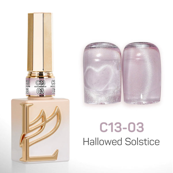 LAVIS Cat Eyes C13 - Set 24 Colors - Gel Polish 0.5 oz - Hallowed Solstice Collection