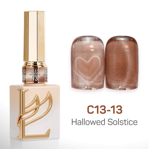 LAVIS Cat Eyes C13 - Set 24 Colors - Gel Polish 0.5 oz - Hallowed Solstice Collection