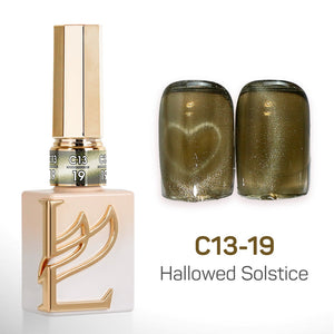 LAVIS Cat Eyes C13 - Set 24 Colors - Gel Polish 0.5 oz - Hallowed Solstice Collection