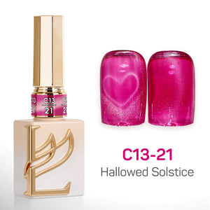 LAVIS Cat Eyes C13 - Set 24 Colors - Gel Polish 0.5 oz - Hallowed Solstice Collection