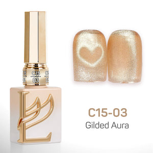 LAVIS Cat Eyes C15 - 03 - Gel Polish 0.5 oz - Gilded Aura Collection