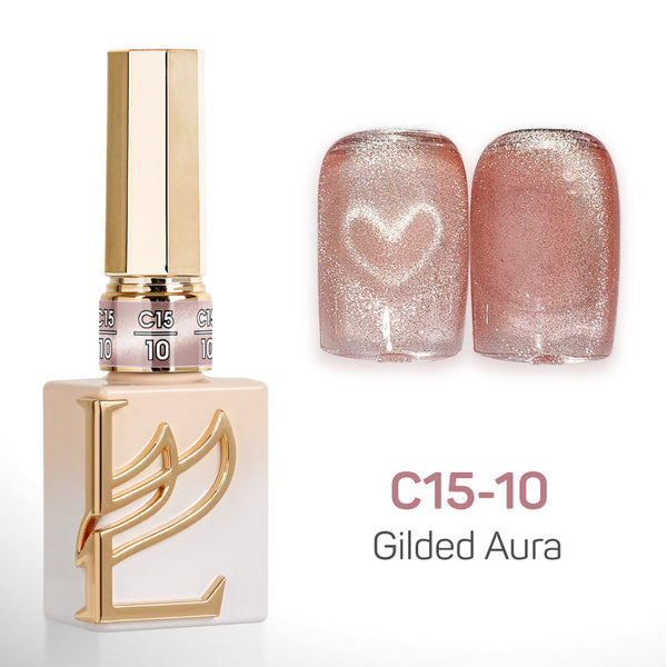 LAVIS Cat Eyes C15 - 10 - Gel Polish 0.5 oz - Gilded Aura Collection