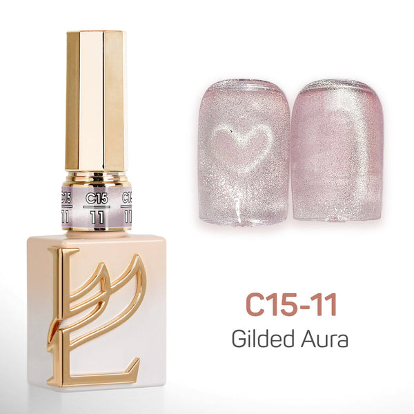 LAVIS Cat Eyes C15 - 11 - Gel Polish 0.5 oz - Gilded Aura Collection