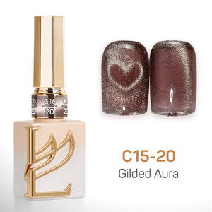 LAVIS Cat Eyes C15 - 20 - Gel Polish 0.5 oz - Gilded Aura Collection