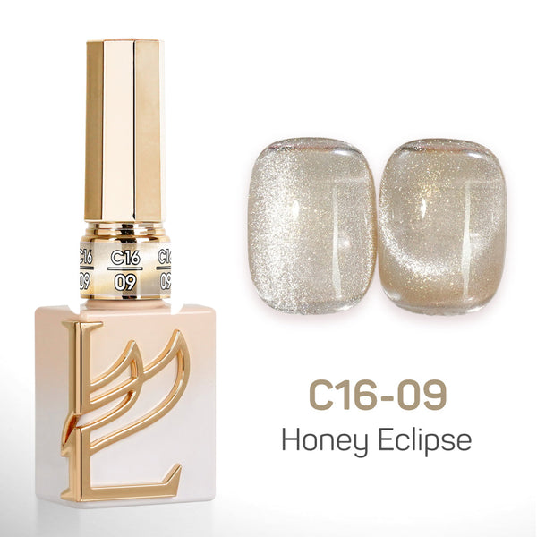 LAVIS Cat Eyes C16 - 09 - Gel Polish 0.5 oz - Honey Eclipse Collection