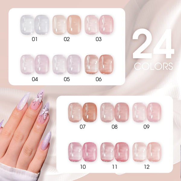 LAVIS C17 - 12 - Gel Polish 0.5 oz - Glossy Touch Collection