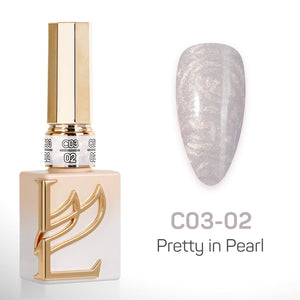 LAVIS C03 - 02 - Gel Polish 0.5 oz - Pretty in Pearl Collection