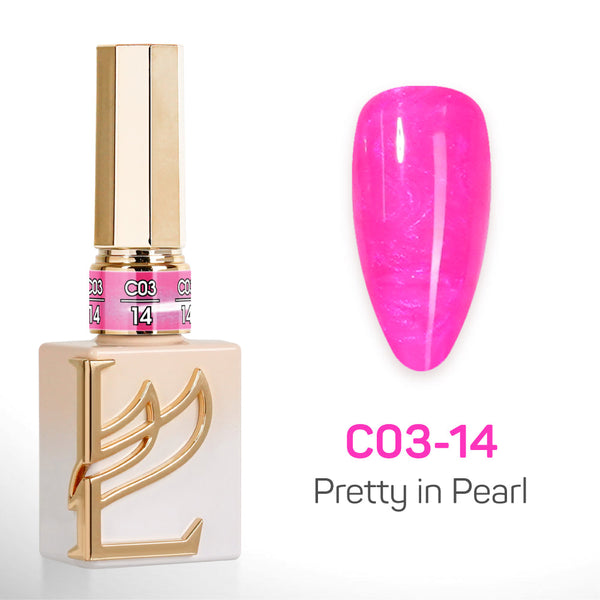 LAVIS C03 - 14 - Gel Polish 0.5 oz - Pretty in Pearl Collection