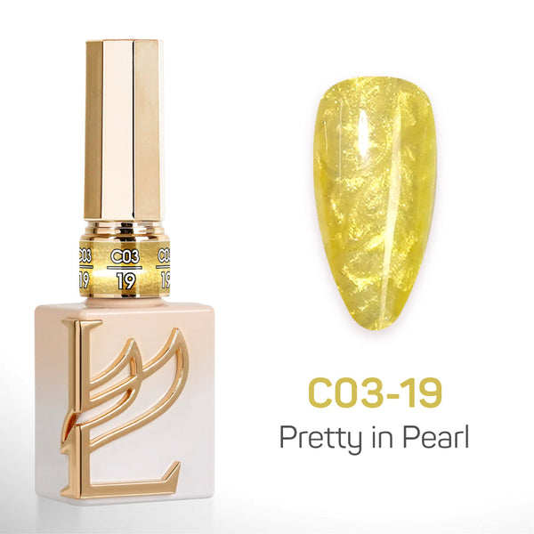 LAVIS C03 - 19 - Gel Polish 0.5 oz - Pretty in Pearl Collection