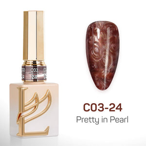 LAVIS C03 - 24 - Gel Polish 0.5 oz - Pretty in Pearl Collection