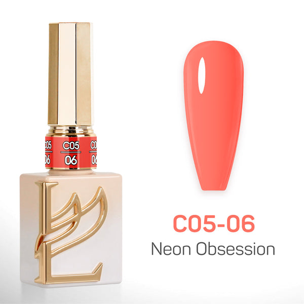 LAVIS C05 - Set 24 Colors - Gel Polish 0.5 oz - Neon Obsession Collection