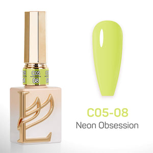 LAVIS C05 - Set 24 Colors - Gel Polish 0.5 oz - Neon Obsession Collection
