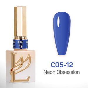 LAVIS C05 - Set 24 Colors - Gel Polish 0.5 oz - Neon Obsession Collection
