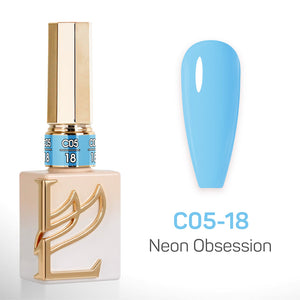 LAVIS C05 - Set 24 Colors - Gel Polish 0.5 oz - Neon Obsession Collection