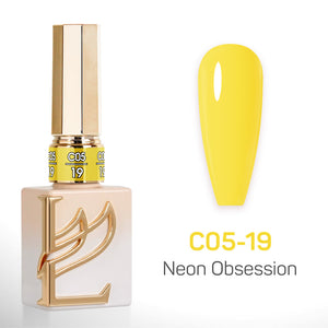 LAVIS C05 - Set 24 Colors - Gel Polish 0.5 oz - Neon Obsession Collection