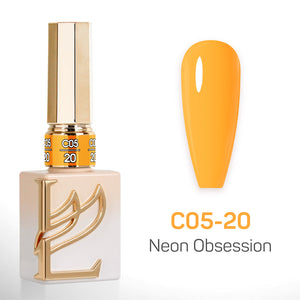 LAVIS C05 - Set 24 Colors - Gel Polish 0.5 oz - Neon Obsession Collection