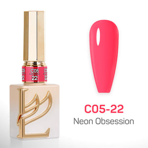 LAVIS C05 - Set 24 Colors - Gel Polish 0.5 oz - Neon Obsession Collection