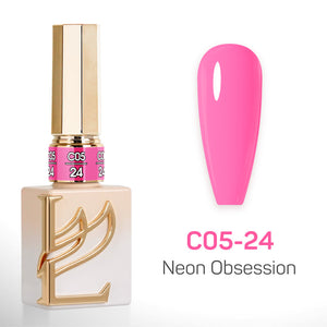 LAVIS C05 - Set 24 Colors - Gel Polish 0.5 oz - Neon Obsession Collection