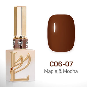 LAVIS C06 - 07 - Gel Polish 0.5 oz - Maple & Mocha Collection