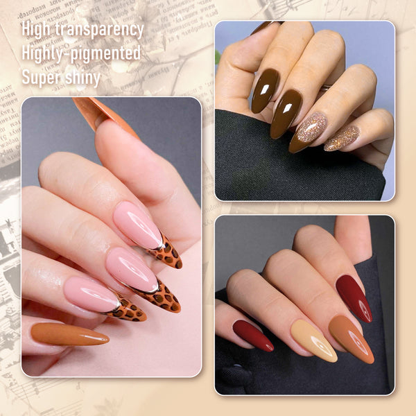 LAVIS C06 - 06 - Gel Polish 0.5 oz - Maple & Mocha Collection