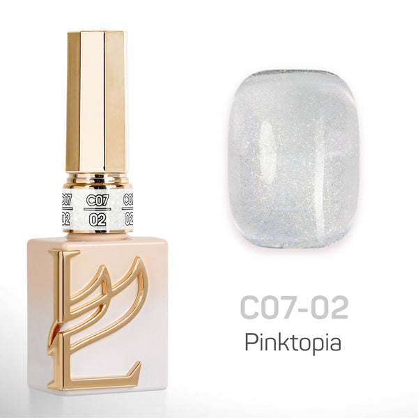 LAVIS C07 - Set 24 Colors - Gel Polish 0.5 oz - Pinktopia Collection