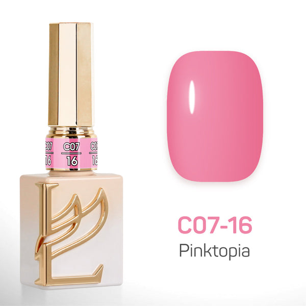 LAVIS C07 - Set 24 Colors - Gel Polish 0.5 oz - Pinktopia Collection