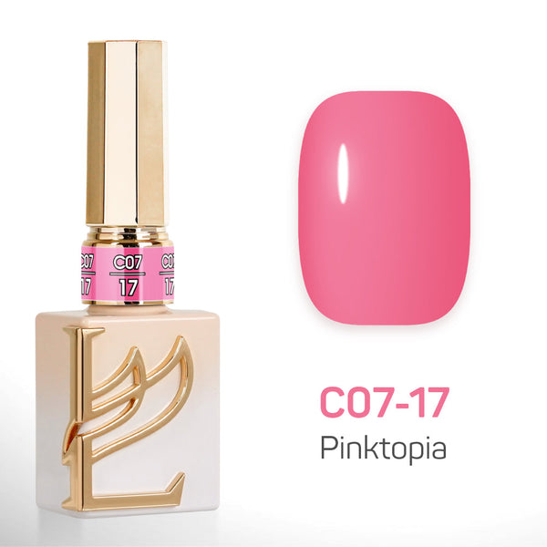 LAVIS C07 - Set 24 Colors - Gel Polish 0.5 oz - Pinktopia Collection