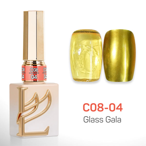 LAVIS C08 - 04 - Gel Polish 0.5 oz - Glass Gala Collection