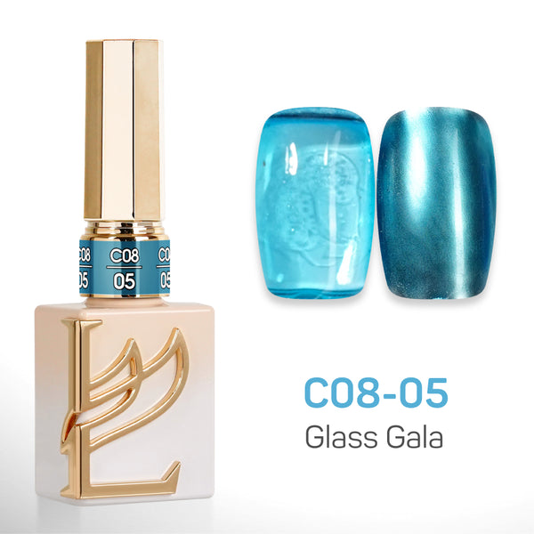 LAVIS C08 - 24 - Gel Polish 0.5 oz - Glass Gala Collection