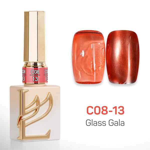 LAVIS C08 - 24 - Gel Polish 0.5 oz - Glass Gala Collection